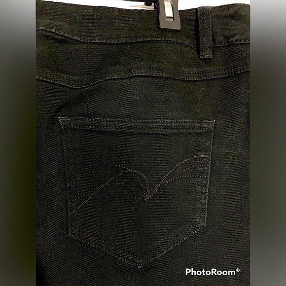 LONG TALL SALLY It’s Denim black jeans / FREE SHIPPING! - Picture 5 of 6